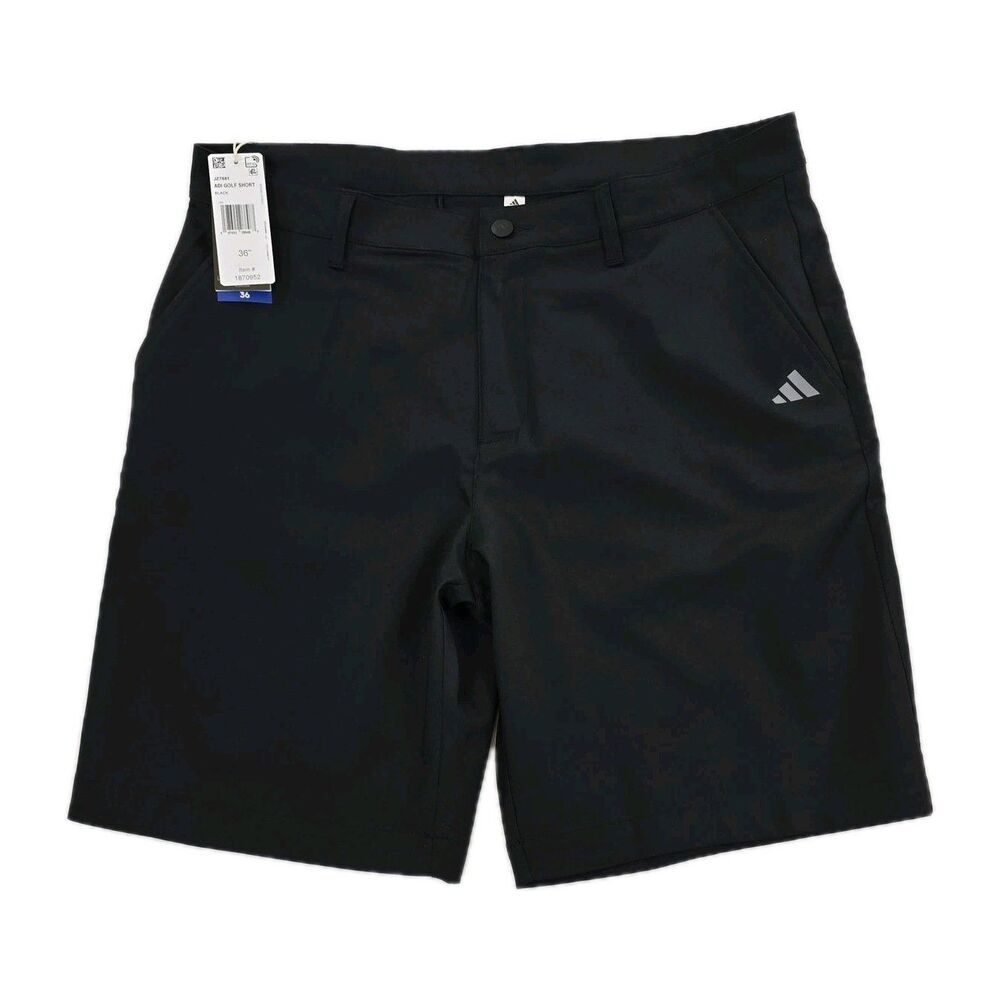 Adidas ADI Golf Short Mens 36 Black Golf Shorts Performance Recycled Polyester